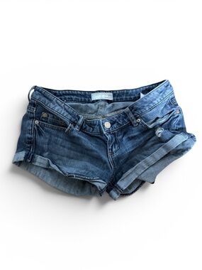 Garage Light Blue Denim Shorts
